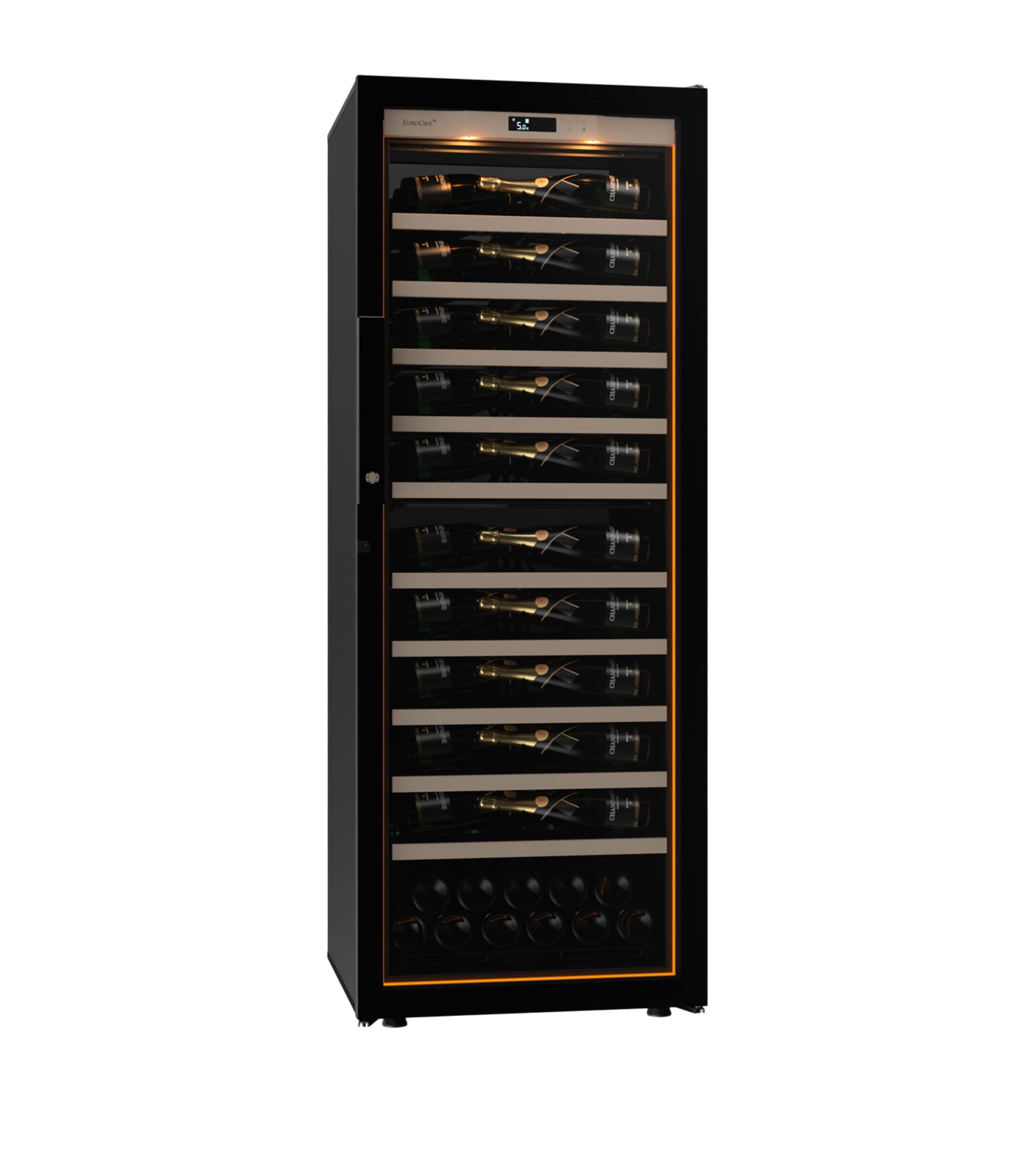 Large Single-Temperature Champagne Cabinet