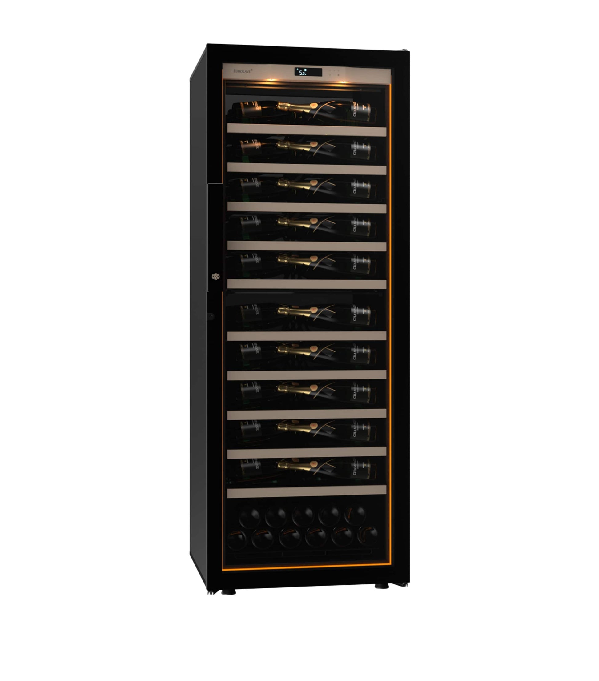 Large Single-Temperature Champagne Cabinet