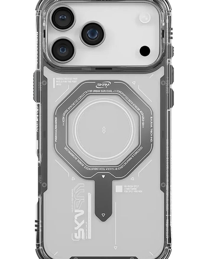 Skinarma Magma iPhone 17 Pro Max Dahili Manyetik Halkalı Telefon Kılıfı