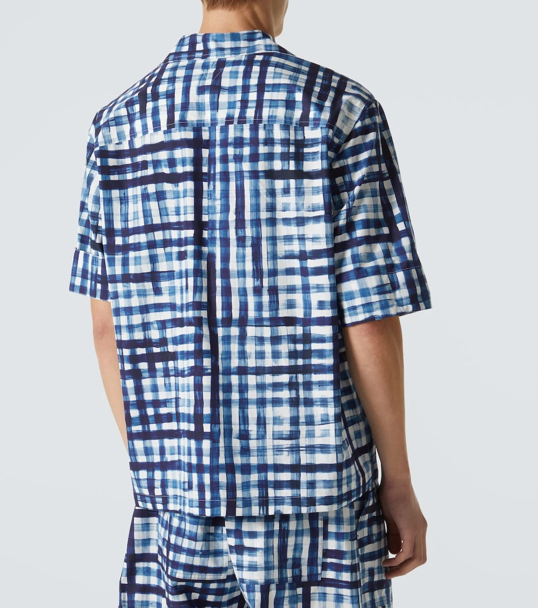 Bottega Veneta - Gingham cotton bowling shirt