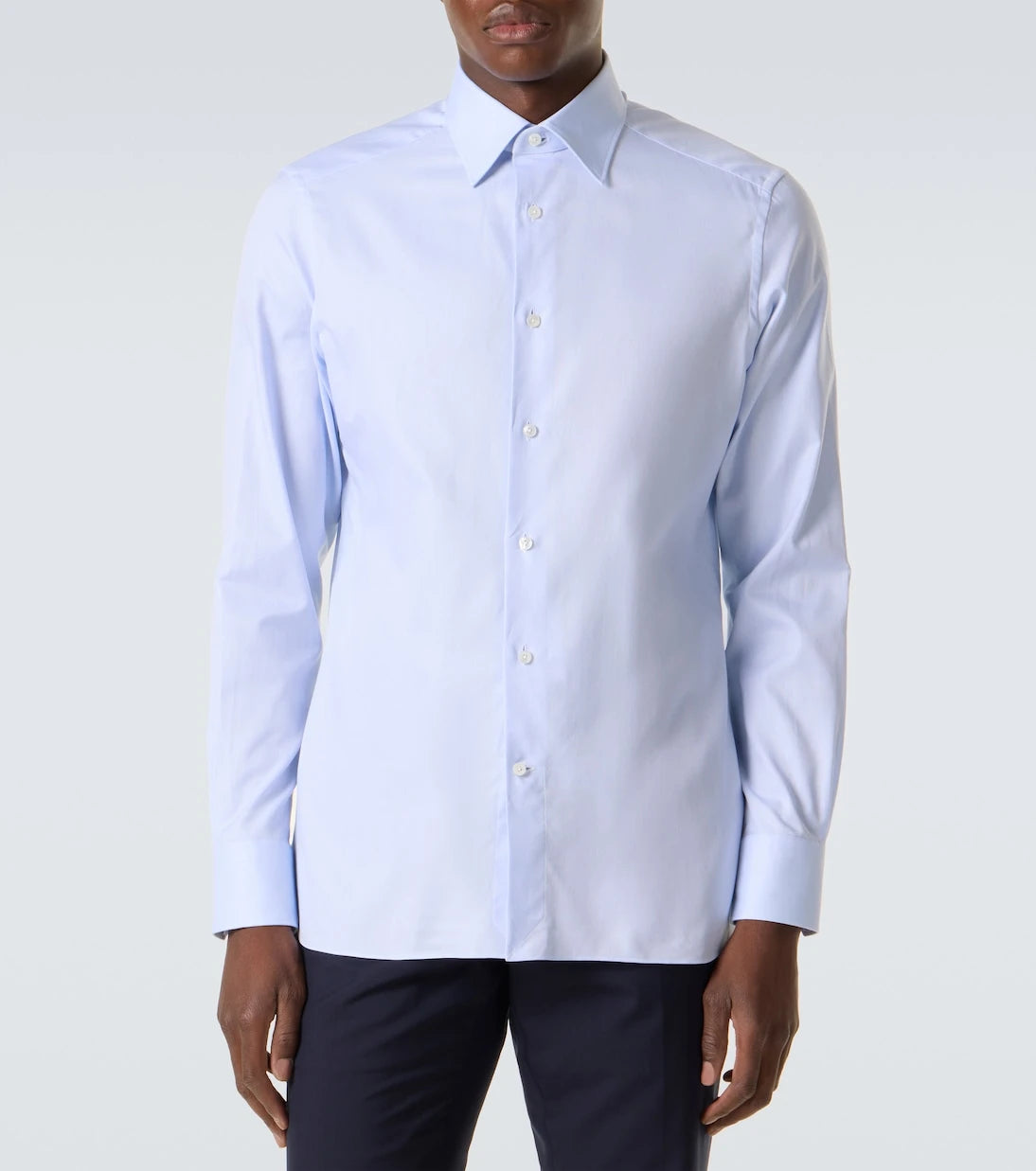 Zegna - Cotton poplin shirt