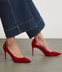 Christian Louboutin Red Sporty Kate Patent Leather Pumps 85