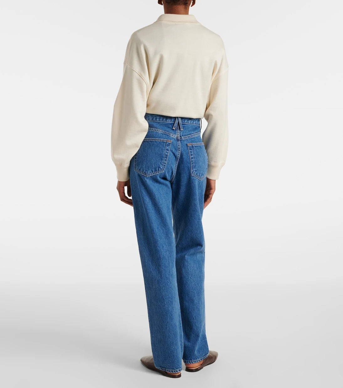 Slvrlake - London high-rise straight jeans