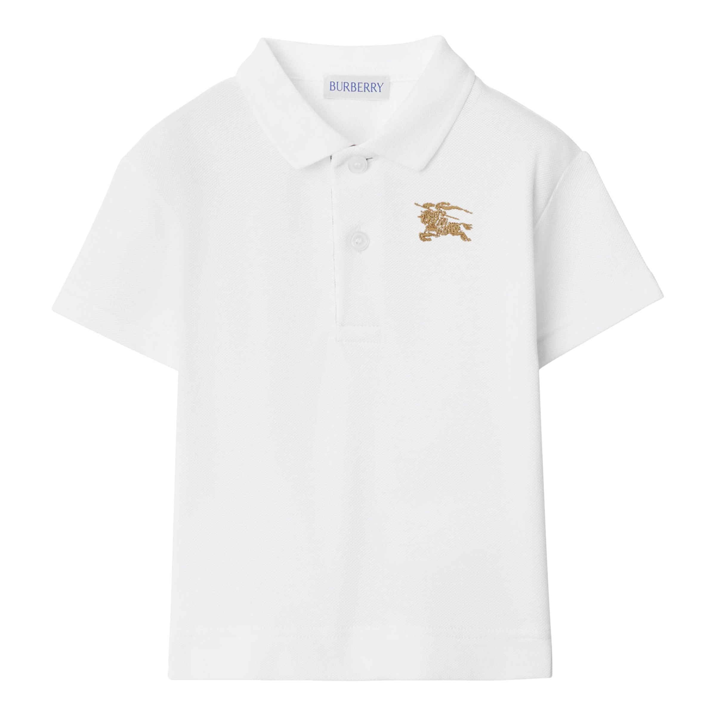 Burberry Kids Cotton EKD Polo Shirt (6-24 Months)