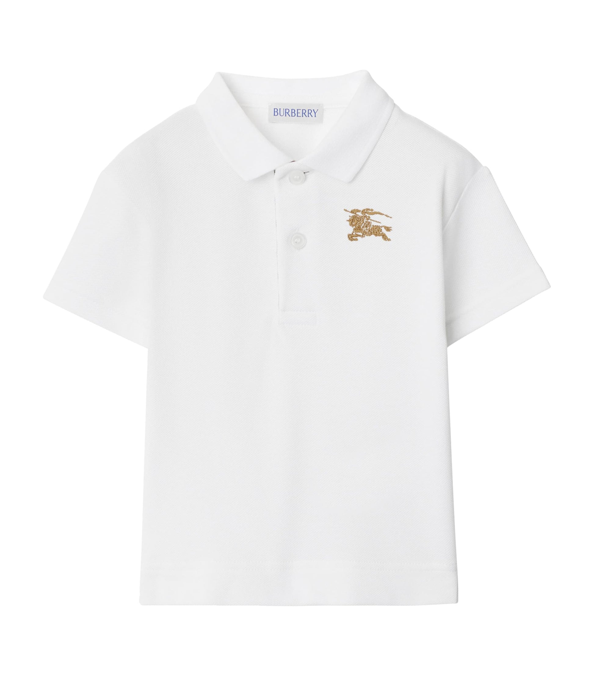 Burberry Kids Cotton EKD Polo Shirt (6-24 Months)