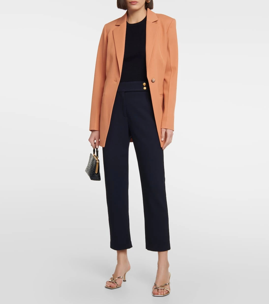 Veronica Beard - Renzo high-rise slim cropped pants