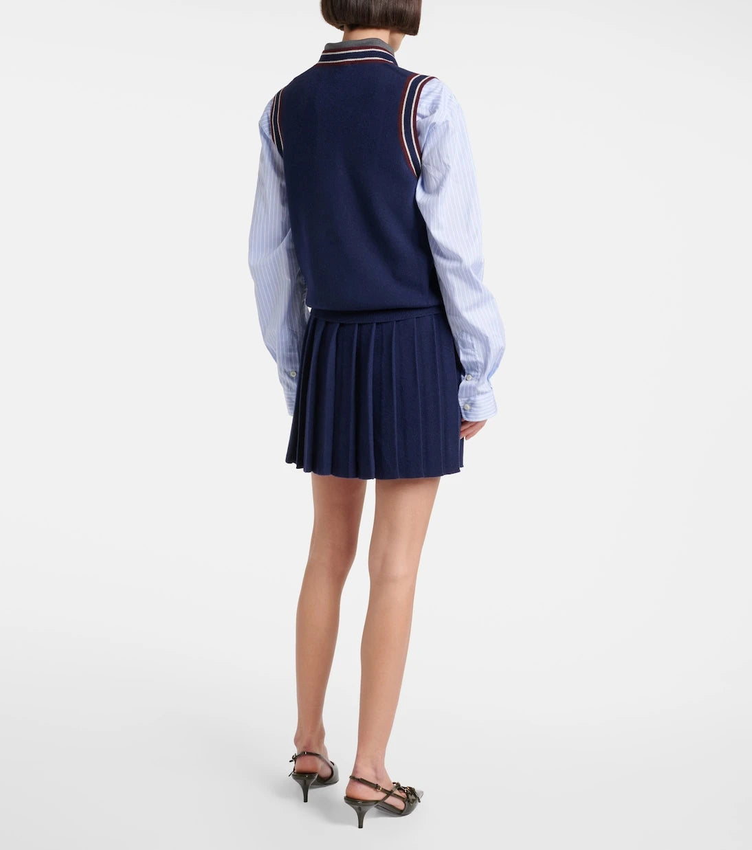 Miu Miu - Wool and cashmere sweater vest