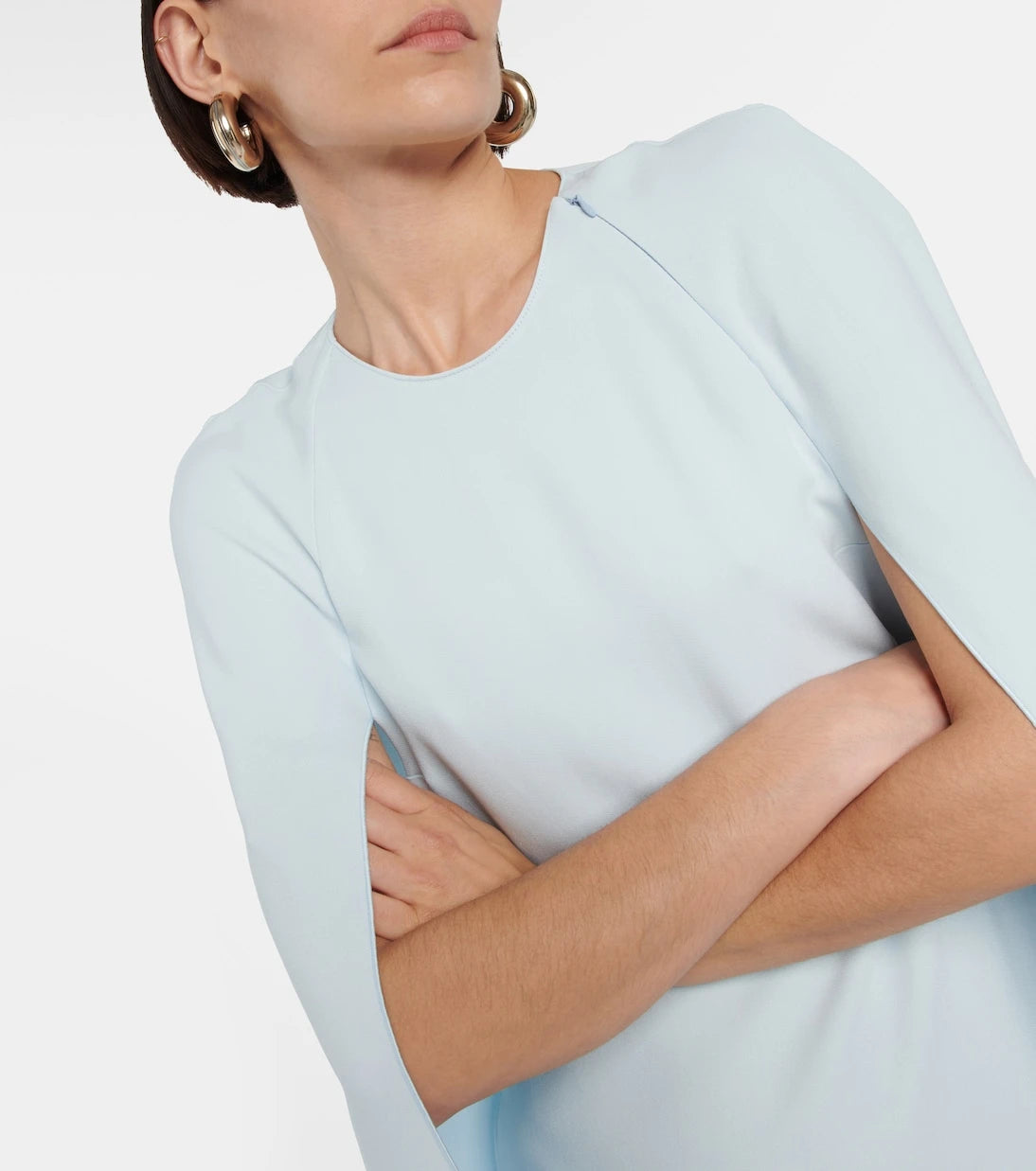 Stella McCartney - Cape cady midi dress