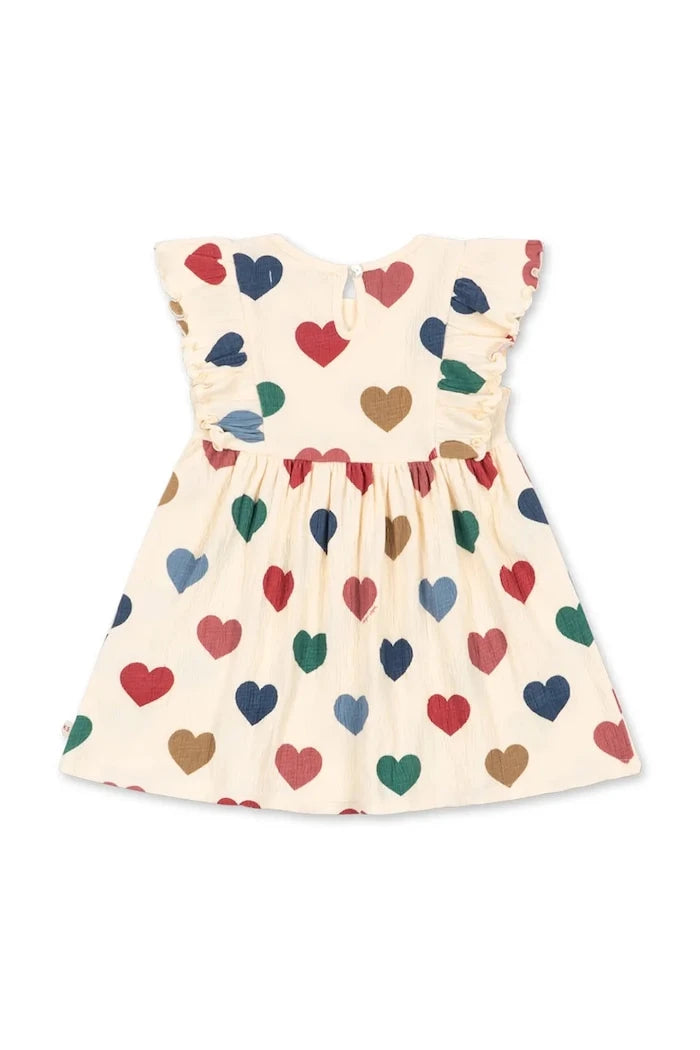 Konges Sløjd рокля с памук CHLEO DRESS GOTS