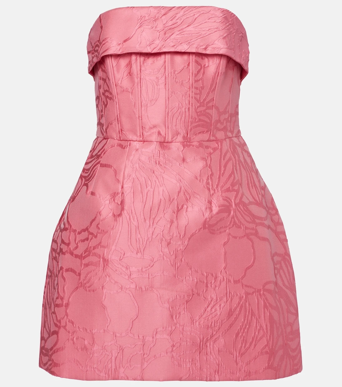 Rebecca Vallance - Petra strapless satin minidress
