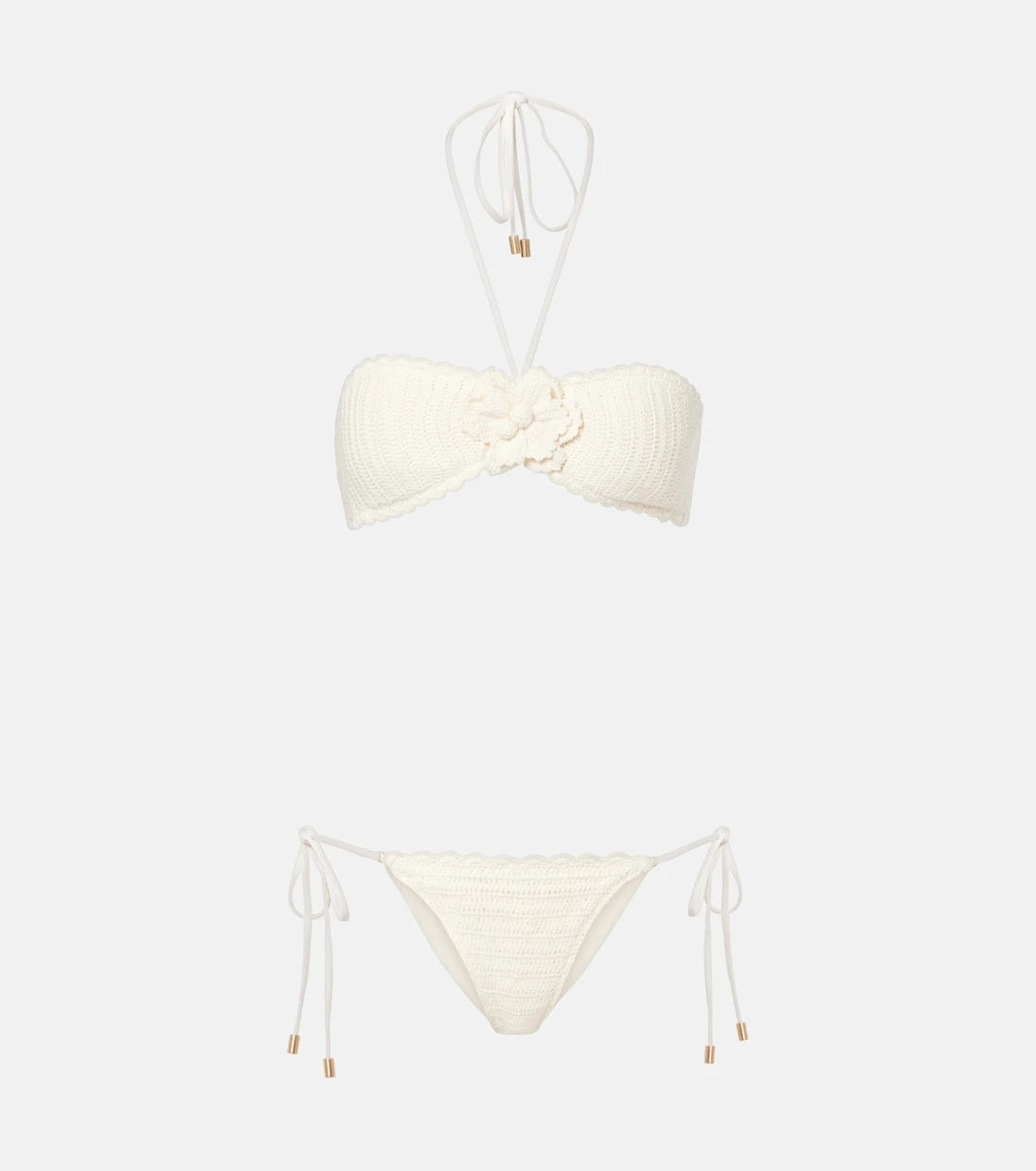 Zimmermann - Awaken crochet cotton bikini