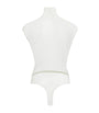 Alaïa White Cap-Sleeve Bodysuit