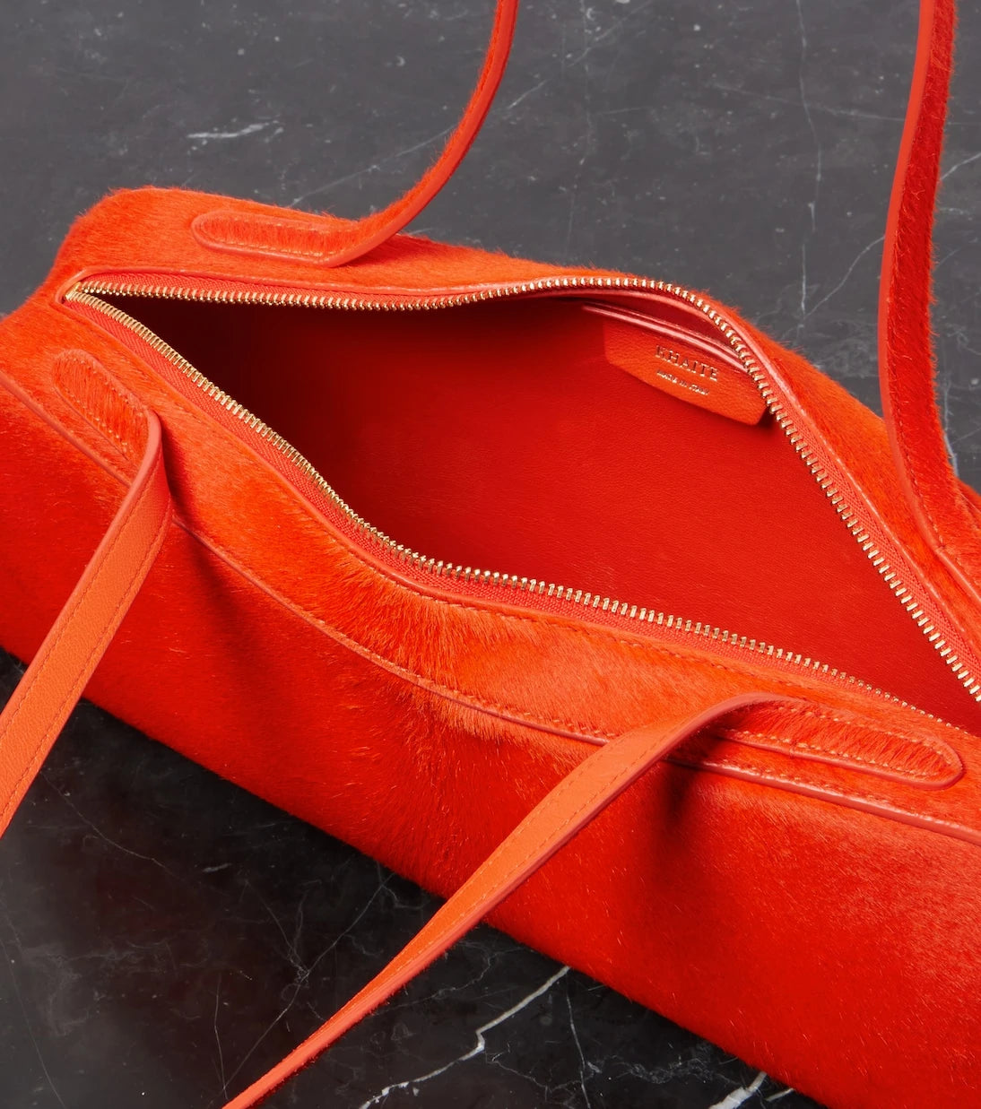 Khaite - Simona Small calf hair shoulder bag