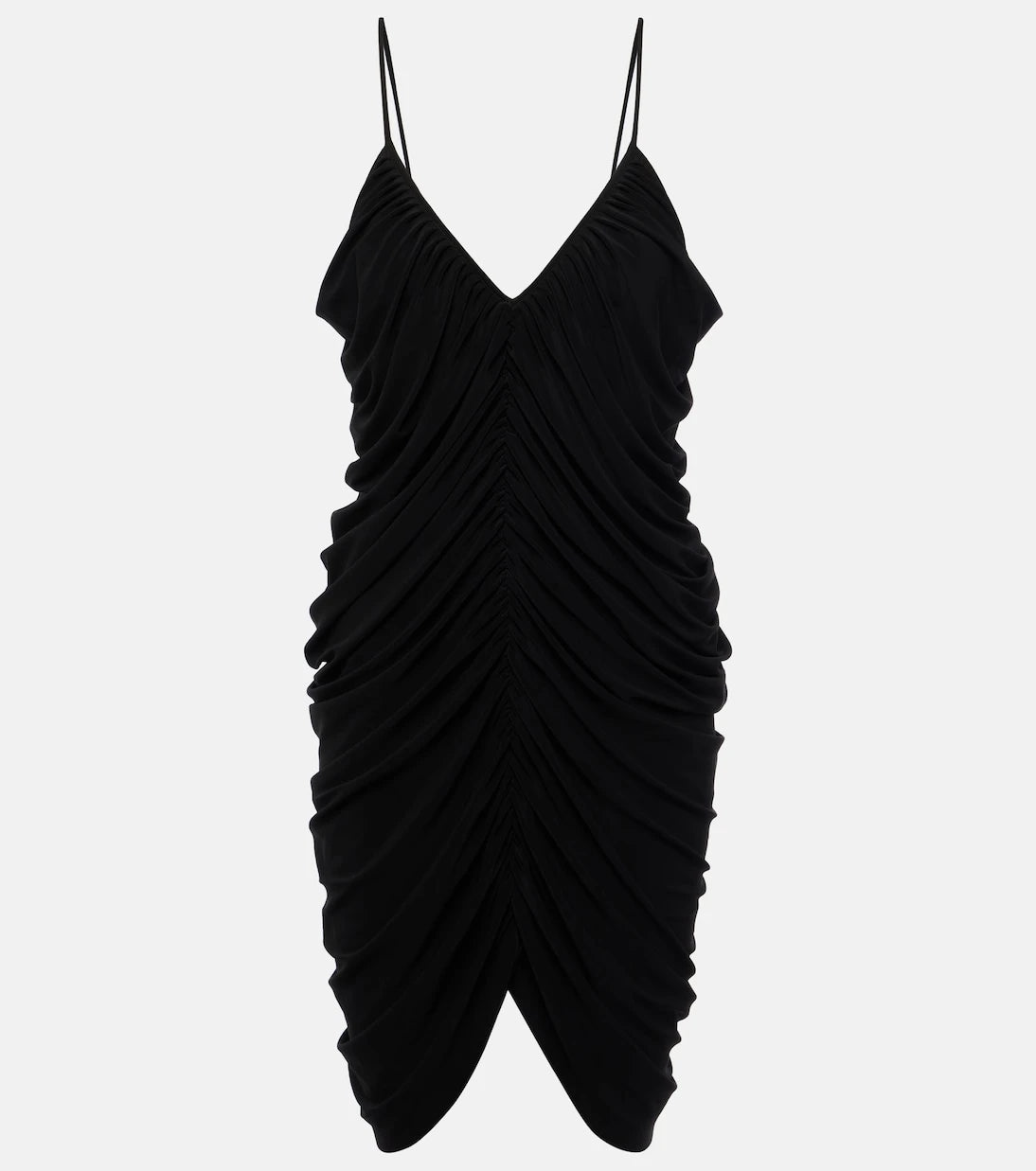 Norma Kamali - Diana shirred slip dress
