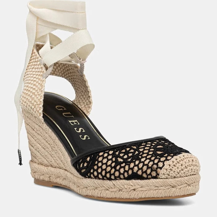 Guess kadın CHEYIN eğik platform espadriller