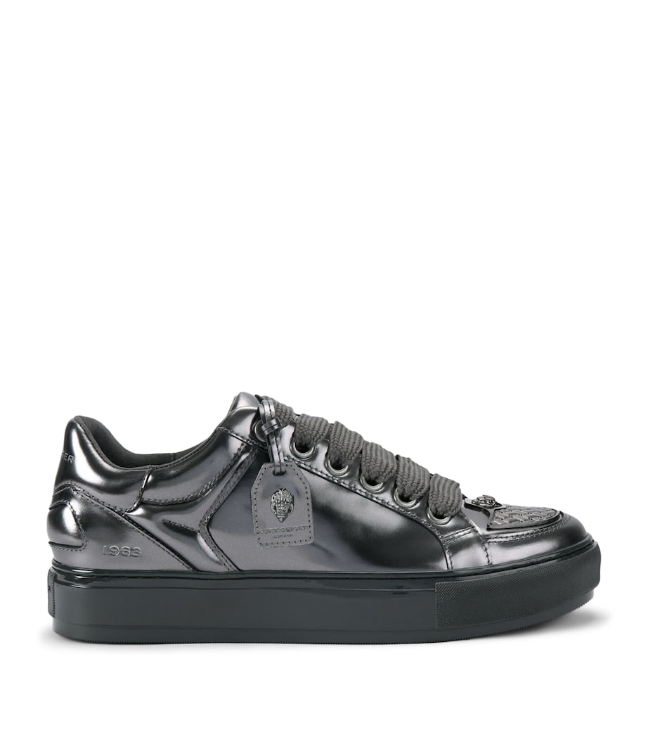 Metallic Leather Southbank Tag Sneakers