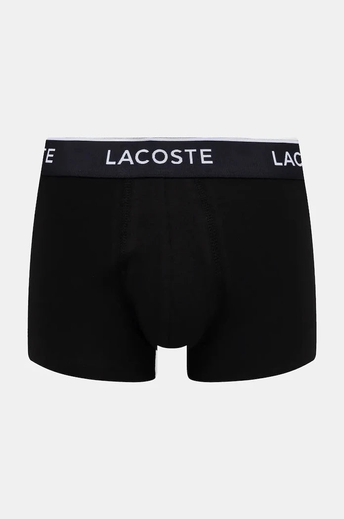 Lacoste erkek pamuklu elastan dar kesim boxer 3'lü