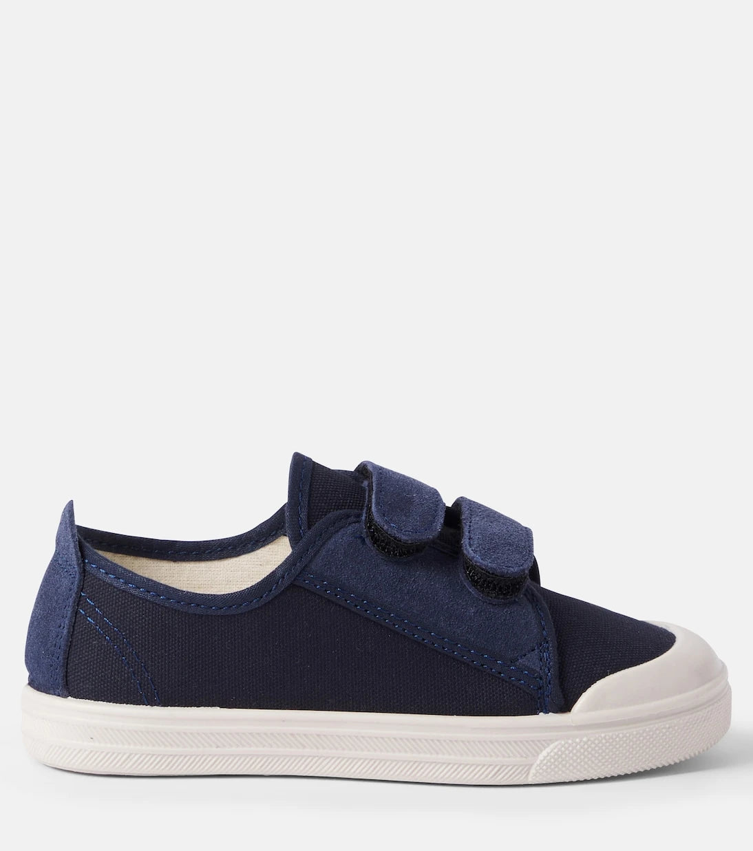 Il Gufo - Suede-trimmed canvas sneakers