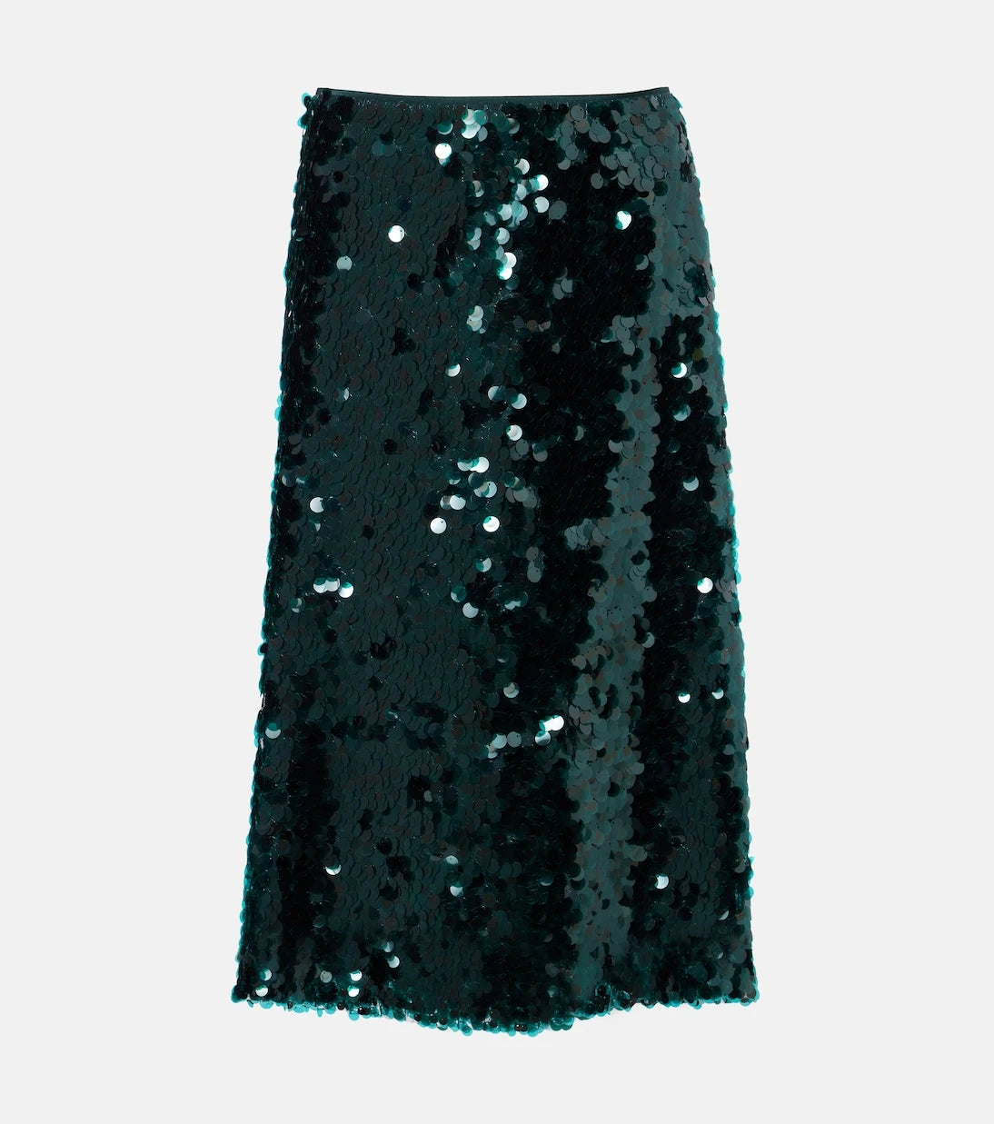 Vince - Lucite sequined midi skirt