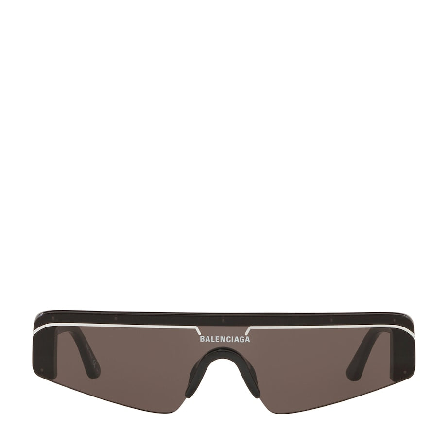 Balenciaga Rectangular Ski Sunglasses