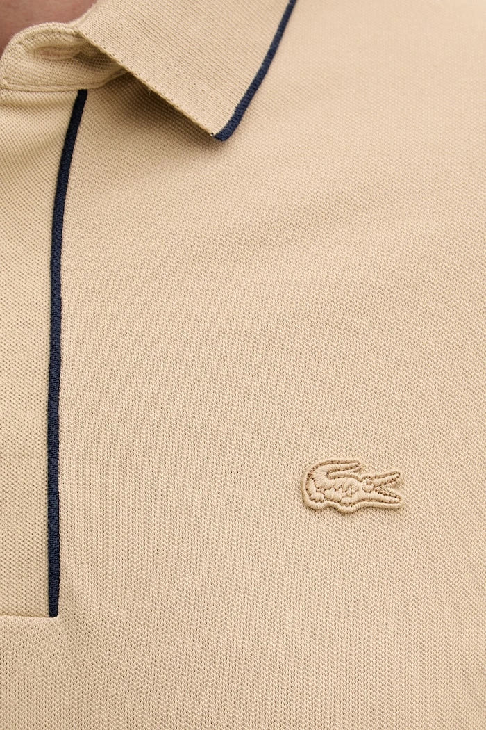 Lacoste erkek pamuk elastan yakalı tişört