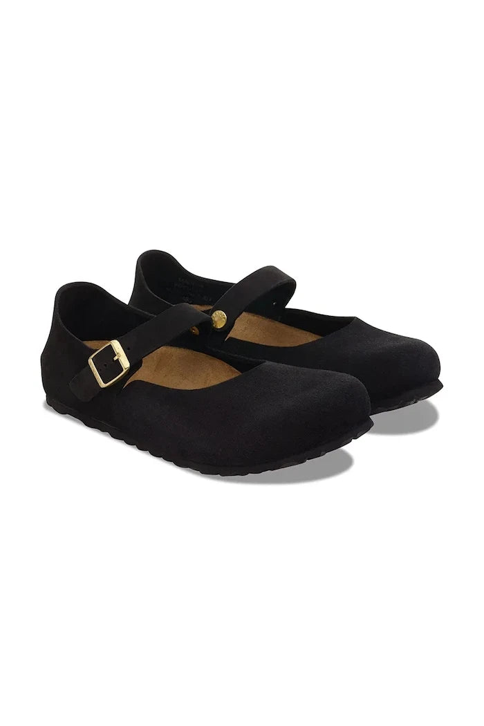 Birkenstock балеринки от велур Mantova