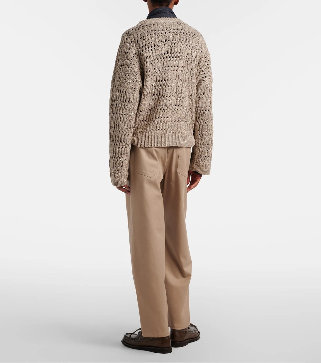Brunello Cucinelli - Cotton-blend straight pants