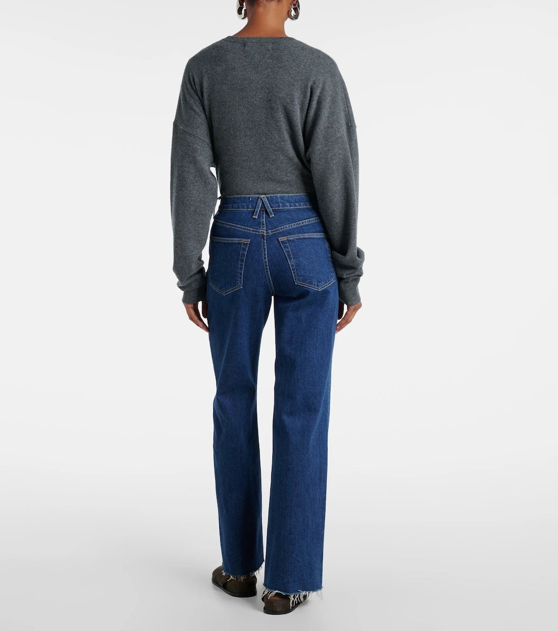 Slvrlake - Grace high-rise wide-leg jeans