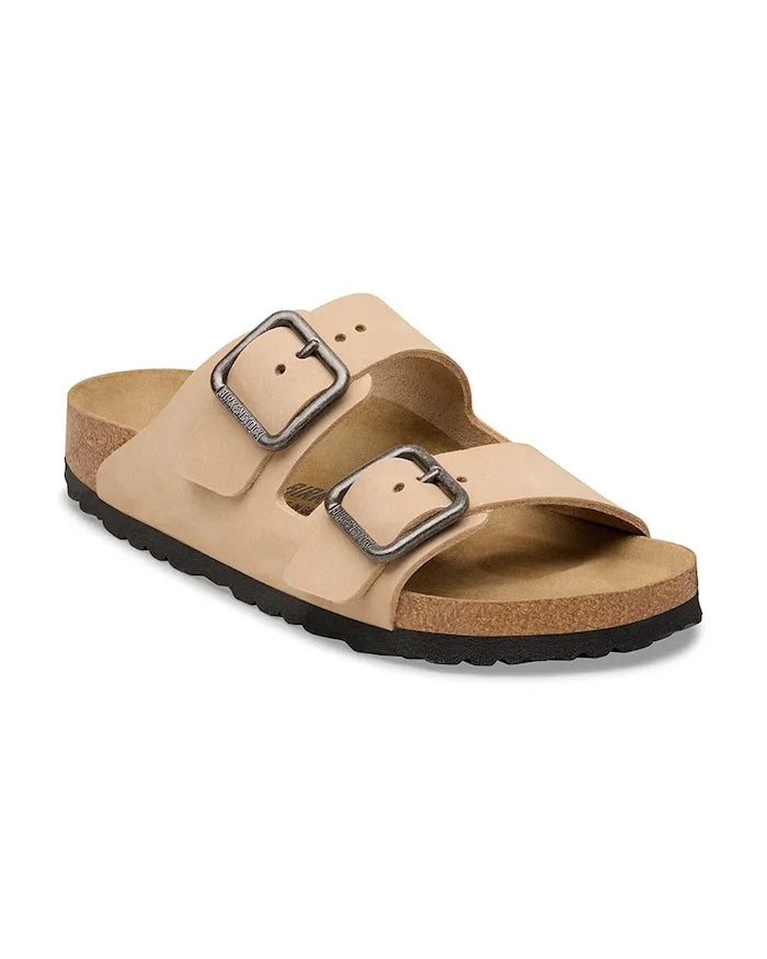 Birkenstock чехли дамски от кожа Arizona