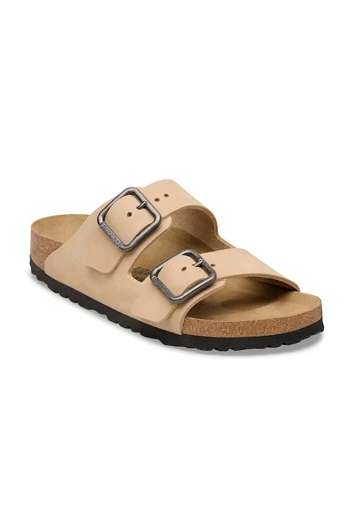 Birkenstock чехли дамски от кожа Arizona