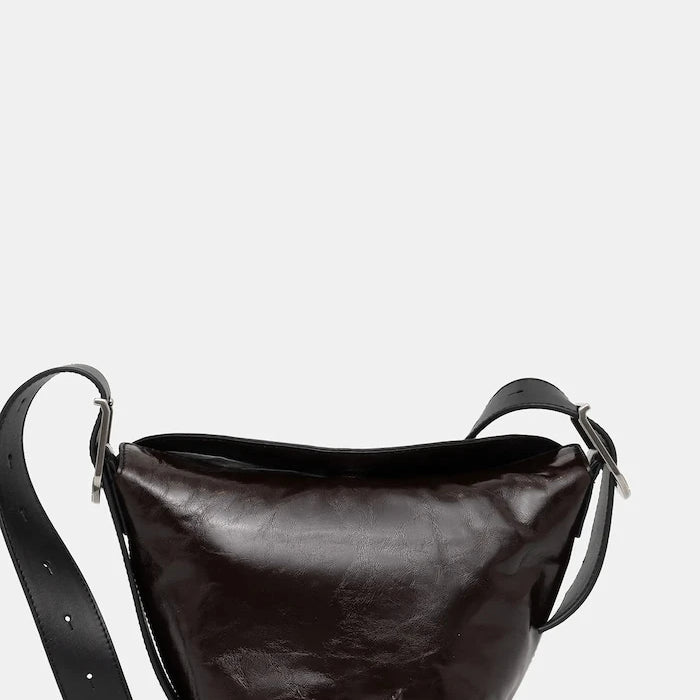 Кожена чанта ZADIG&VOLTAIRE BABY JANE VINTAGE PATENT