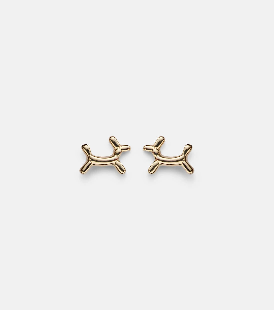Sydney Evan - Balloon Dog 14kt gold earrings