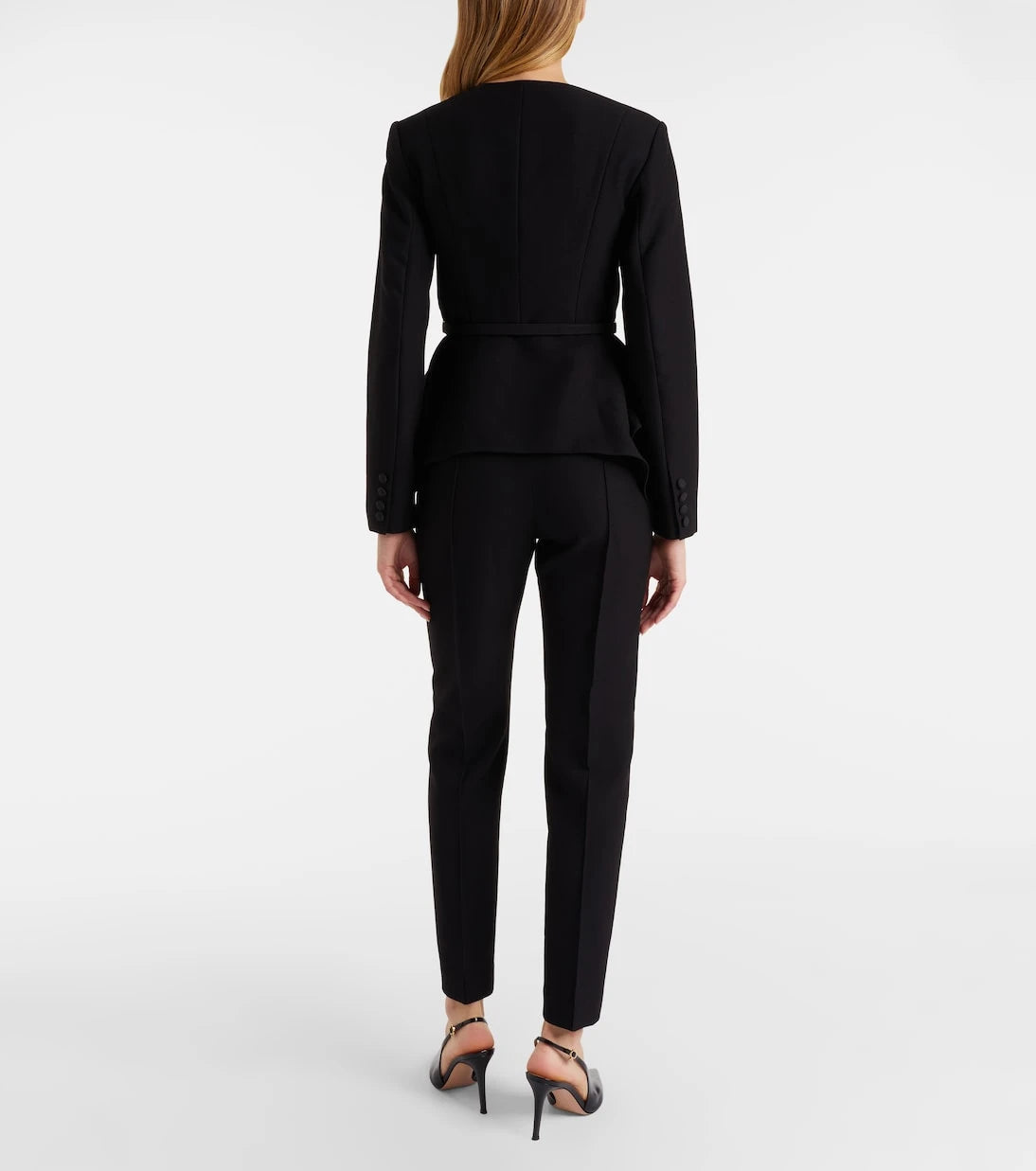 Roland Mouret - Crêpe slim pants