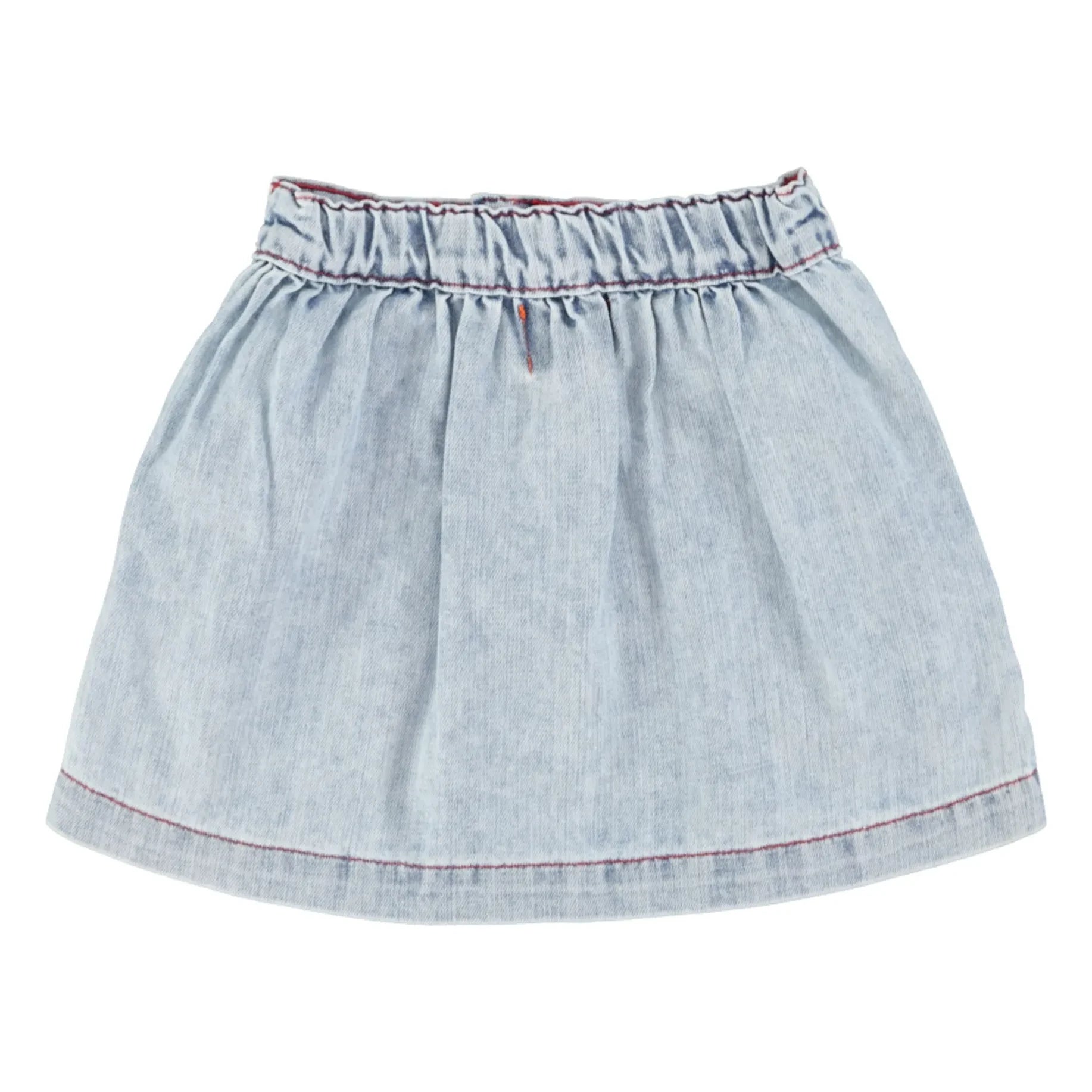 Piupiuchick - Denim skirt | Washed blue