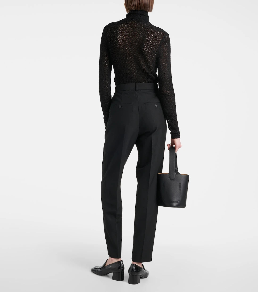 Toteme - High-rise tapered pants
