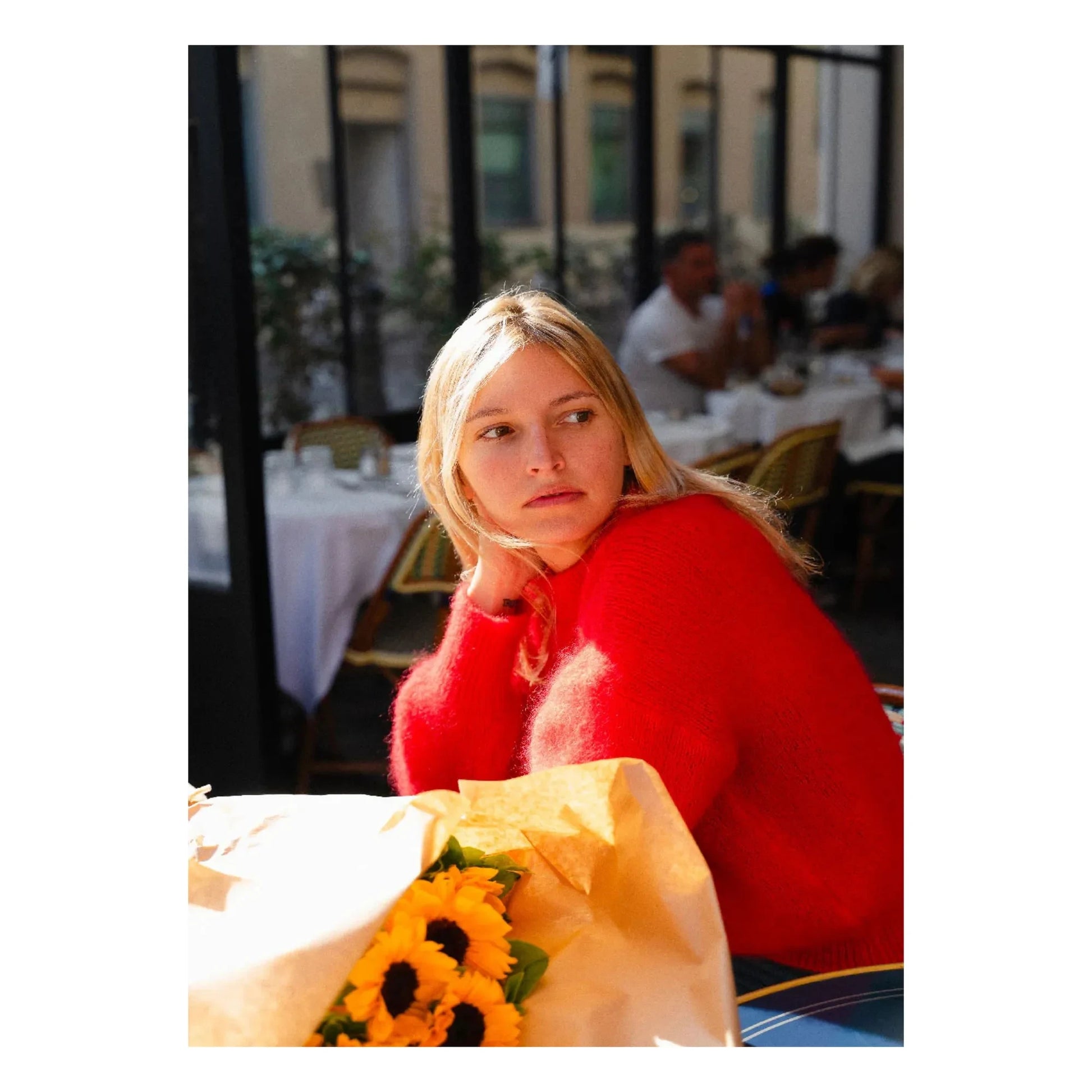 Surprise Paris - Jane Super Kid Mohair sweater | Red