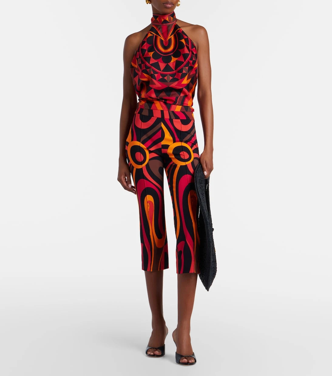 Pucci - Marmo jersey capri pants