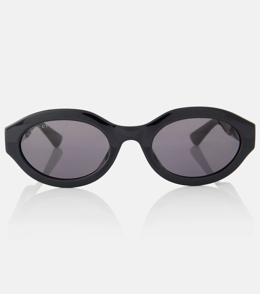 Gucci - Minimal GG oval sunglasses
