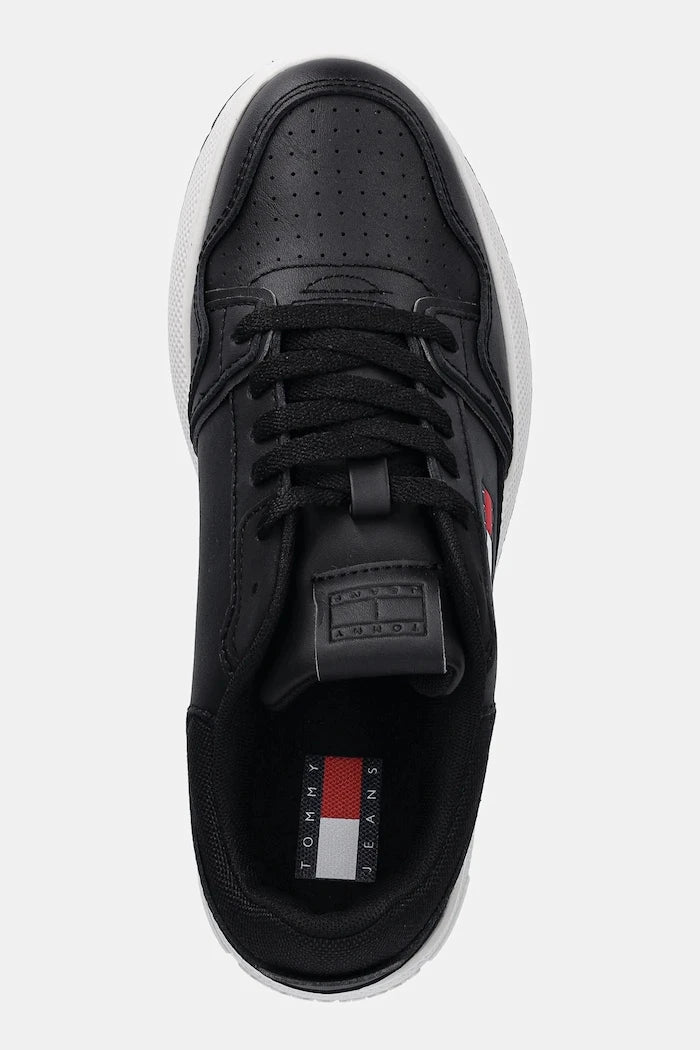 Tommy Jeans TJW RETRO BASKET FLATFORM Deri Spor Ayakkabı