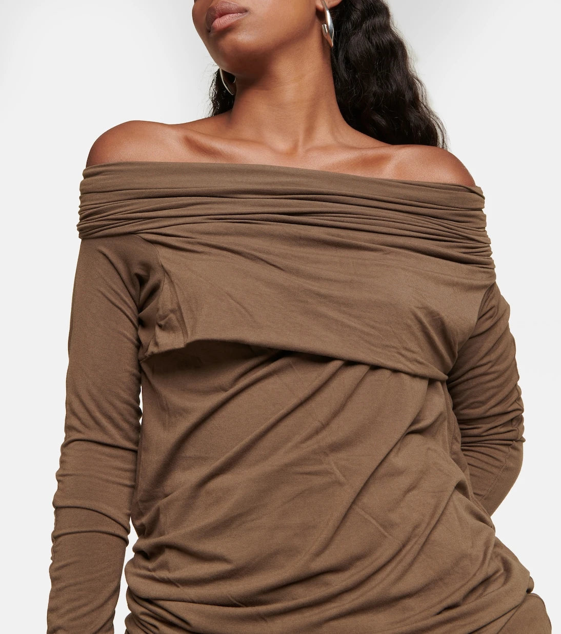 Entire Studios - Draped off-shoulder top