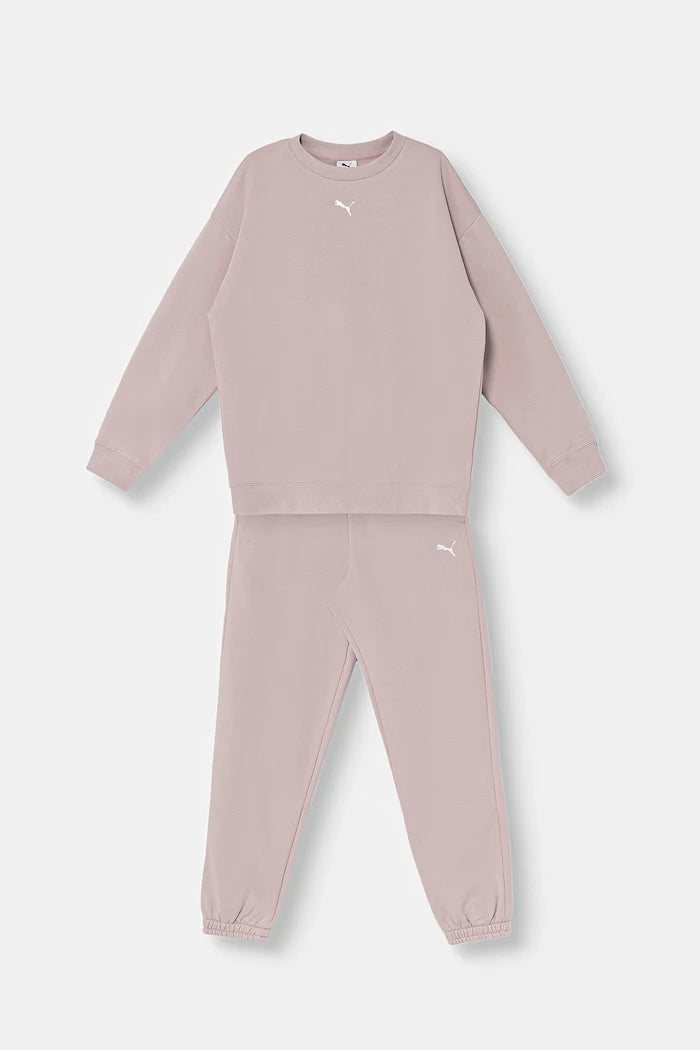 Puma çocuk pamuklu eşofman takımı Loungewear Sweat Suit