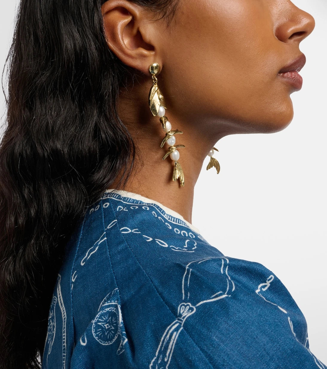 Alémais - Calypso embellished drop earrings