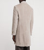 Grey Alpaca-Wool Overcoat