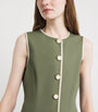Veronica Beard Green Whistler Mini Dress