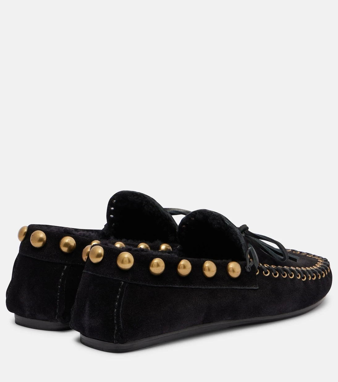 Isabel Marant - Fitza studded suede loafers