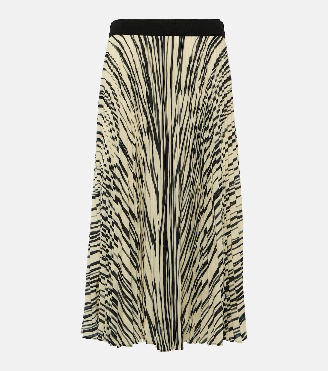 Proenza Schouler - Printed plissé midi skirt