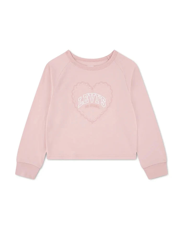 Levi's çocuk uzun kollu bluz HEART KNIT TOP