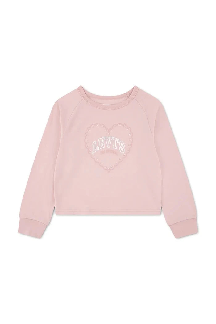 Levi's çocuk uzun kollu bluz HEART KNIT TOP
