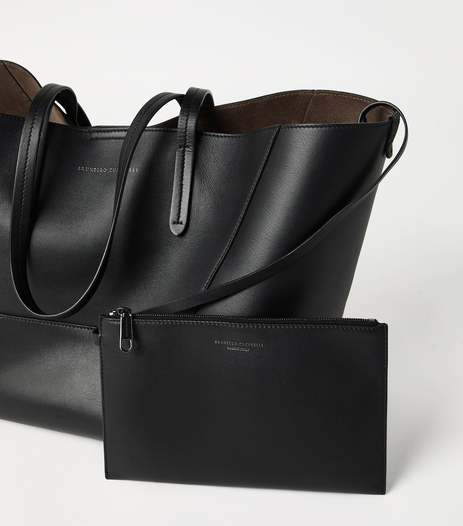 Calfskin BC Duo Tote Bag