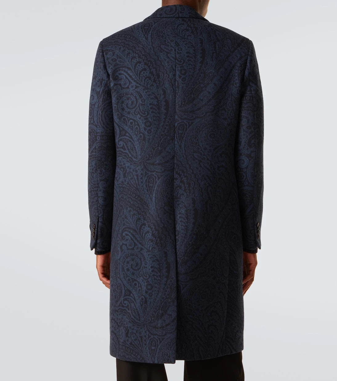 Etro - Paisley wool and cashmere jacquard coat